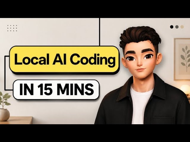 Build Your Own AI App with Ollama & VS Code 🤯 | Complete AI Coding Tutorial (2026)
