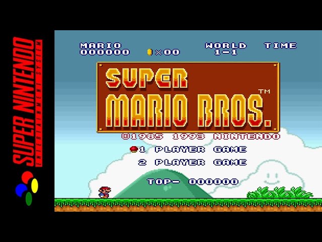 [Longplay] SNES - Super Mario All-Stars - Super Mario Bros (HD, 60FPS)