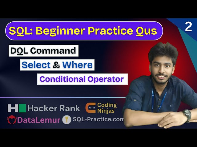 2) Revising the Select Query 1 & 2 | Hackerrank sql questions | SQL | sql tutorial | sql full course