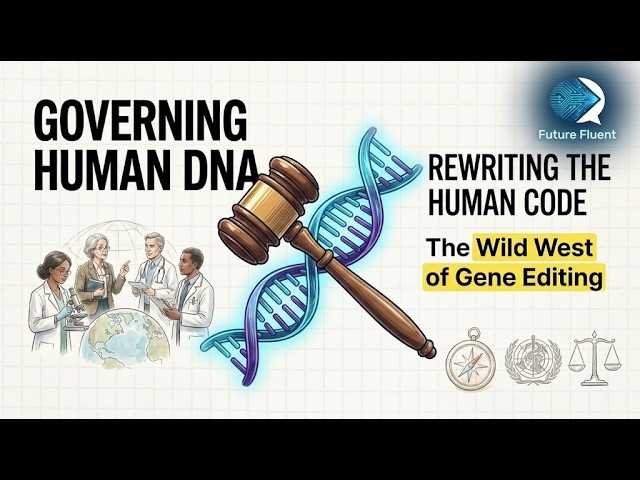 Governing Human DNA: The Wild West of Gene Editing (Learning English Conversation with Tech)
