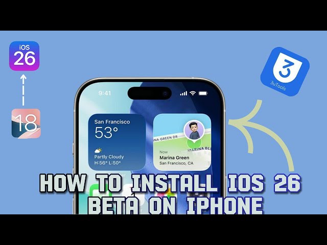 How to Update iOS 26 Beta on iPhone (2 Easy Ways!) – 3uTools Flash Guide