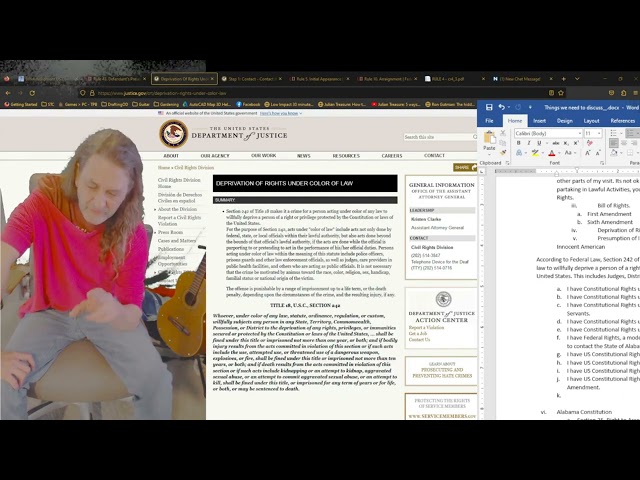 Discussion with Public Defender as a ProSe Lawyer re: Filing a Civil Complaint with Jefferson Co, AL