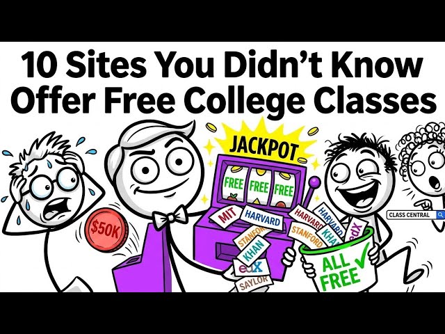 10 Sites You Didn't Know Offer Free College Classes