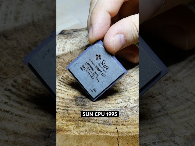 Inside a CPU: Teardown of SUN Processor