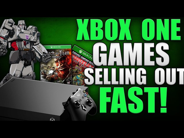 Xbox One Games Are Selling Out Fast: Buy These Games While You Still Can!