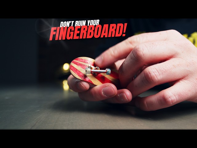 Don't Waste Money: How to Properly Setup a Fingerboard