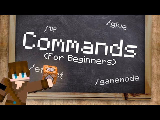 How to Use Commands For Absolute Beginners | Basic Minecraft Bedrock Commands Tutorial