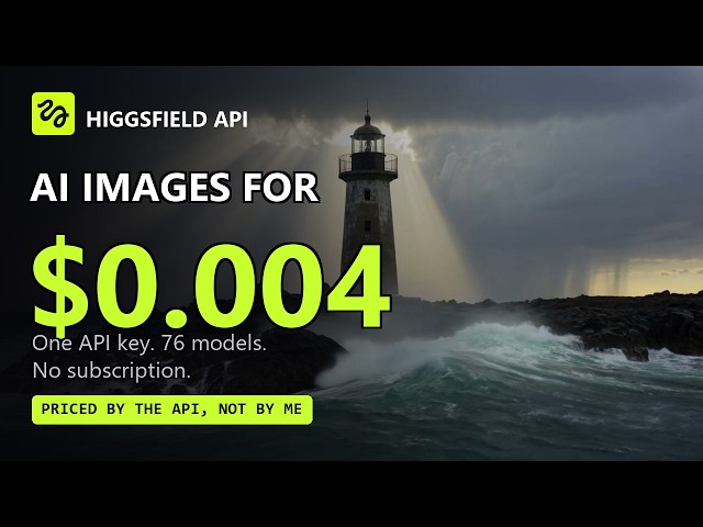 Higgsfield API: One Key, Every AI Video Model — Kling, Seedance, MiniMax, Soul