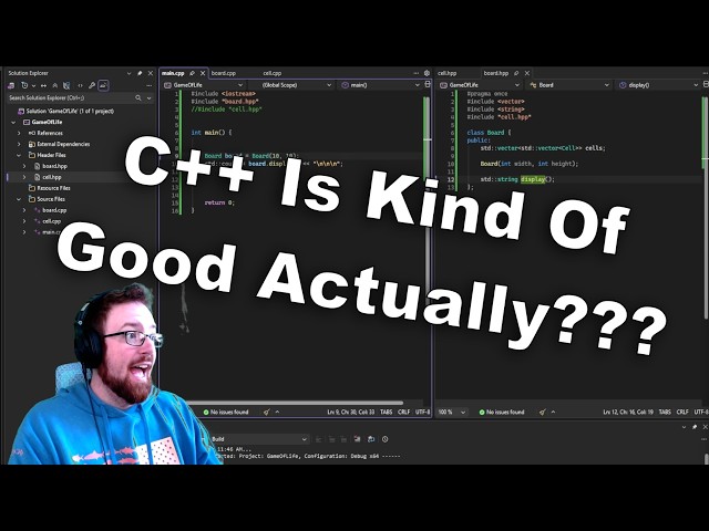 I tried C++ for the first time in years!