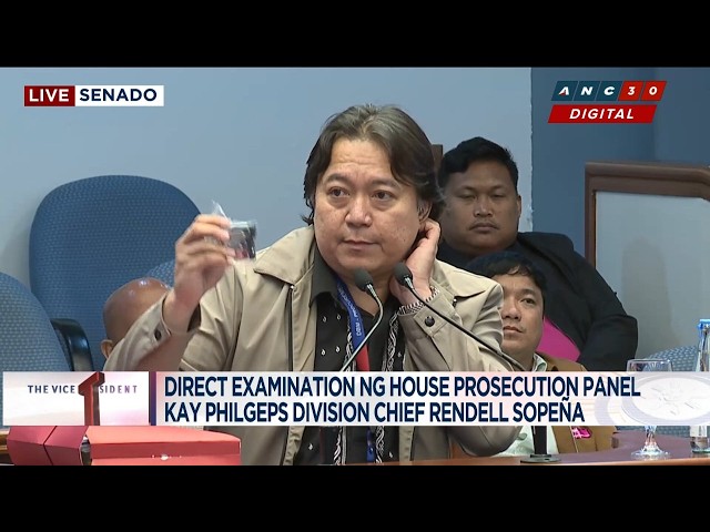 LOOK: Sopeña shows USB, printed docs containing procurement info on Gencorp gov't contracts