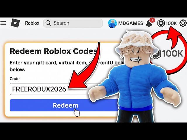How To Get FREE ROBUX in 2026..