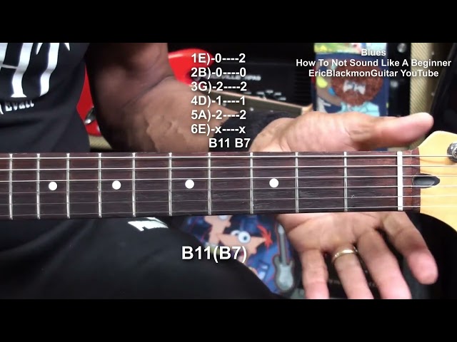 EASY BLUES: How To Not Sound Like A Beginner - BLUES Guitar Lesson
