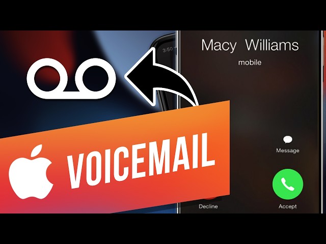 How to Set Up Voicemail on an iPhone | How to Record a Voicemail Greeting