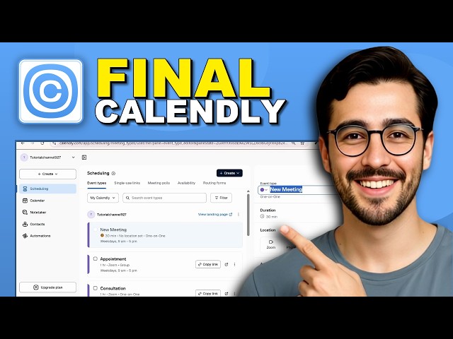 How To Use Calendly Appointment Scheduling Software - (2026 Guide)