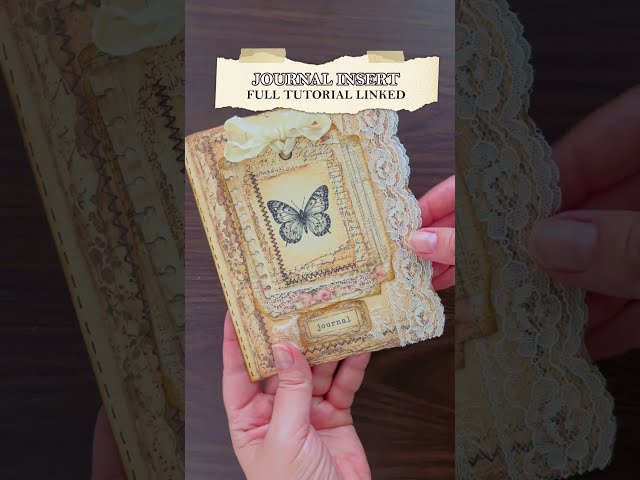 Cute & Easy Junk Journal Folio Insert