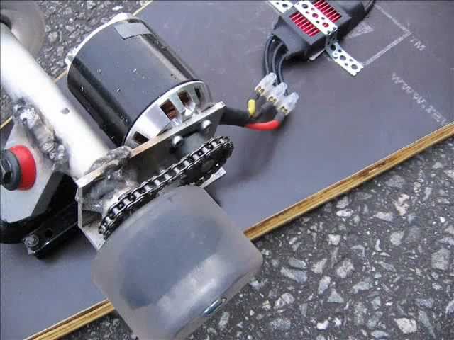 DIY electric skateboard 1