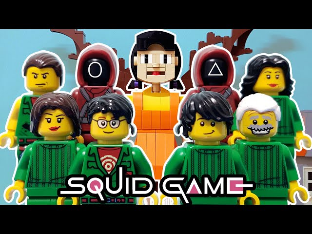 Squid Game Full Stop Motion Animation In Zombie 레고 오징어게임+좀비 풀버젼