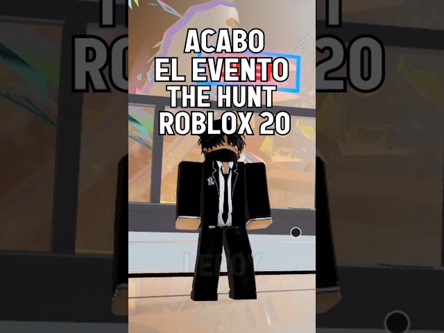 THE HUNT ROBLOX 20 EVENT IS OVER #roblox #shorts #games