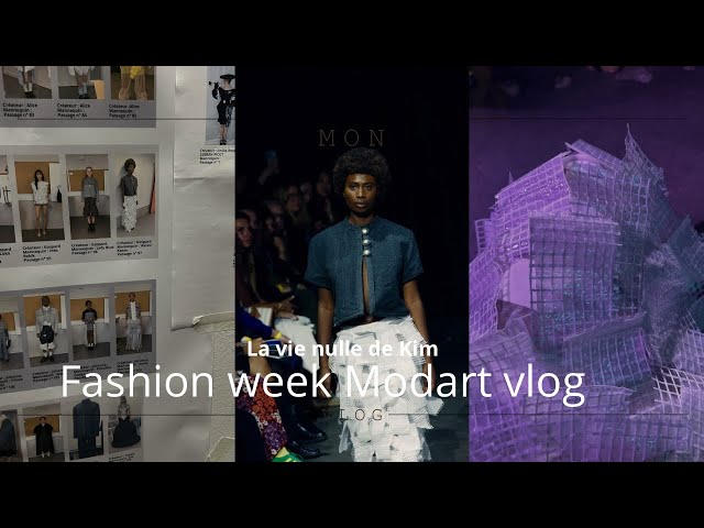 Vlog : je défile pour une école de mode Modart International/ homme ballon/ nouvelle rencontre 