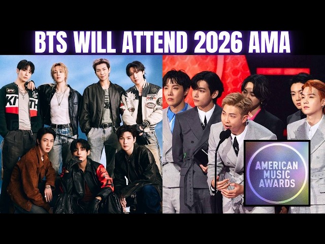 BTS CONFIRMED SPECIAL APPEARANCE FOR THE 2026 AMERICAN MUSIC AWARDS🔥Nominated in 3 Major Categories💜