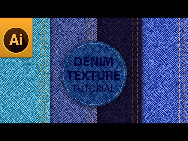 Tutorial: Seamless Denim Jeans Texture in Adobe Illustrator