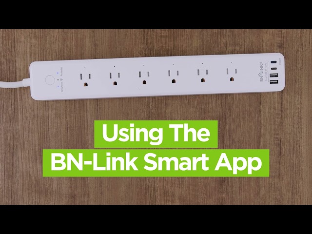 Smart Wifi Power Strip Compatible with Alexa Google Home Surge Protector BN-LINK