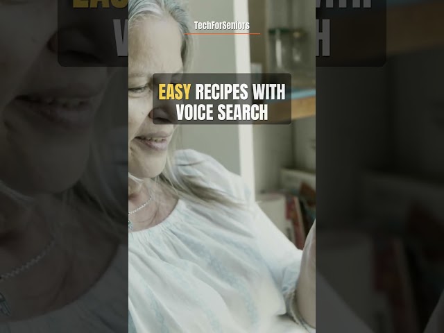 Find Easy Recipes with Voice Search