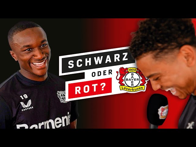 Neymar or Mbappé? 🤪 | Moussa Diaby (feat. Amine Adli) in "BLACK OR RED?" ⚫️🔴