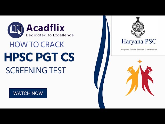 HPSC PGT Computer Science Exam Level || Exam Pattern || How to prepare?