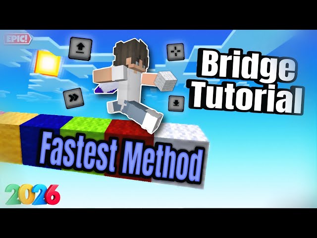 Bridge Tutorial Step-by-Step Guide to Master MCPE Minecraft || Mobile 📲