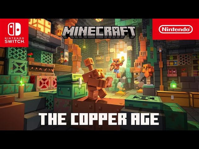 Minecraft – The Copper Age Update – Nintendo Switch