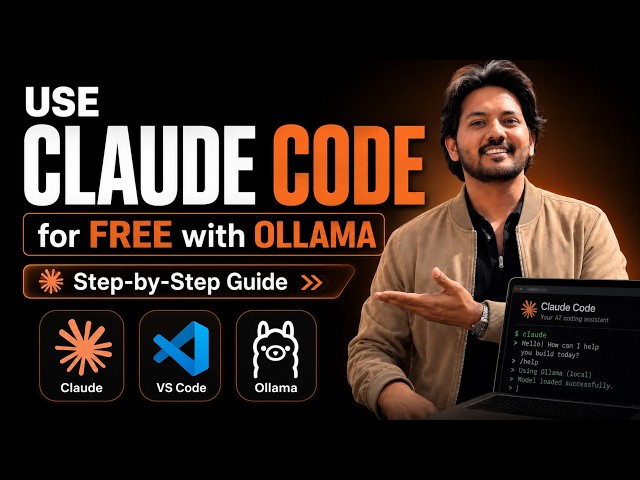 Use Claude Code for FREE with Ollama — Step-by-Step Guide