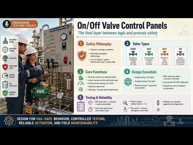 On/Off Valve Control Panels | Fail-Safe Design, ESDV, SDV, BDV, XV & FAT