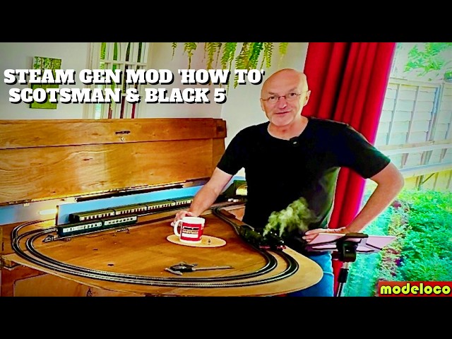 Hornby Flying Scotsman & Black 5 Steam Generator ADDITION For IMPROVED DCC & Layout RUNNING | ml112