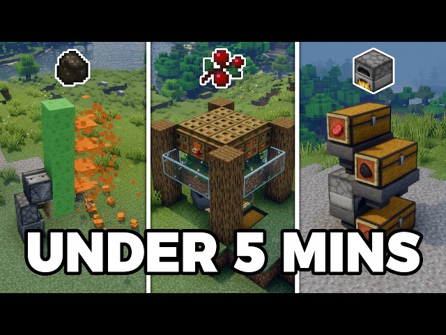 3 MUST Have Farms for Every Minecraft World