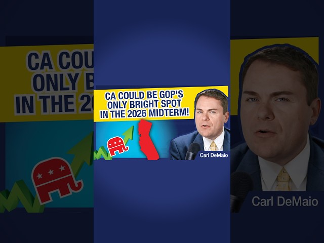 SHOCK! Why CA Could Be GOP's Only Bright Spot in the 2026 Midterm!