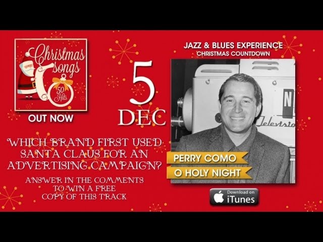 Christmas Songs - Advent Calendar - 5th December (Perry O Como)