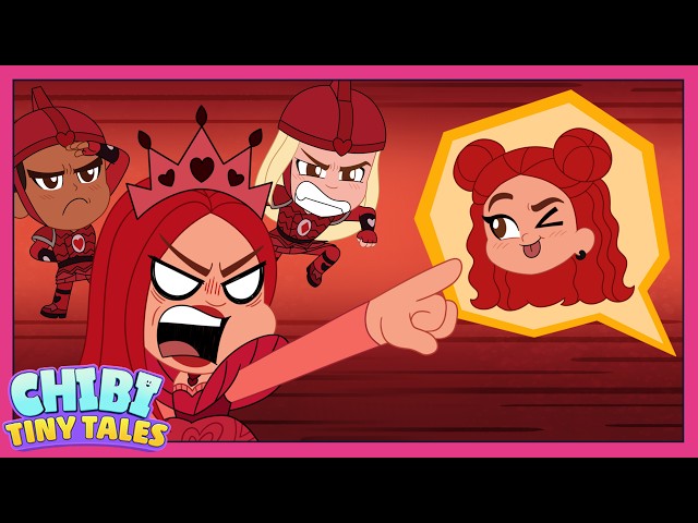Chibi Tiny Tales Descendants: Paint the Town Red 🏰❤️ | @disneychannelanimation