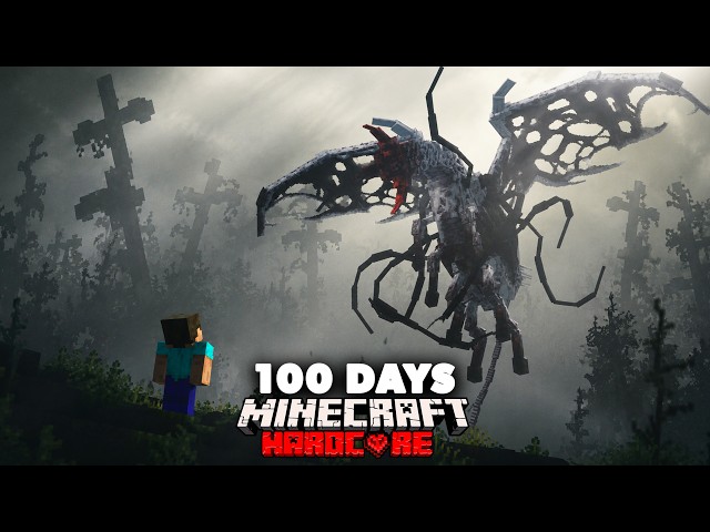 100 Days in an Parasite Colony in Hardcore Minecraft