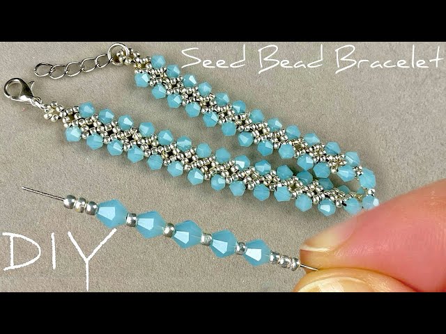EASY Beaded Bracelet Tutorial: Perfect for Beginners! Seed Bead Jewelry Making