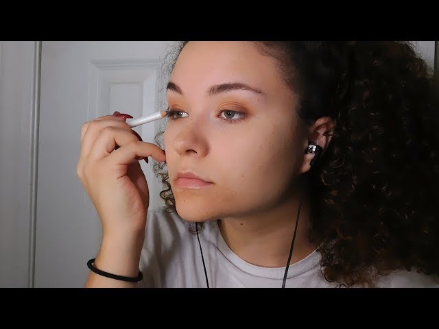 ASMR Doing My Makeup Casually - NO Tapping, NO Talking