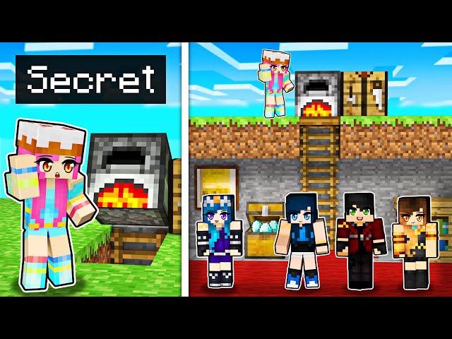 Our SECRET Minecraft Base in Krewcraft!