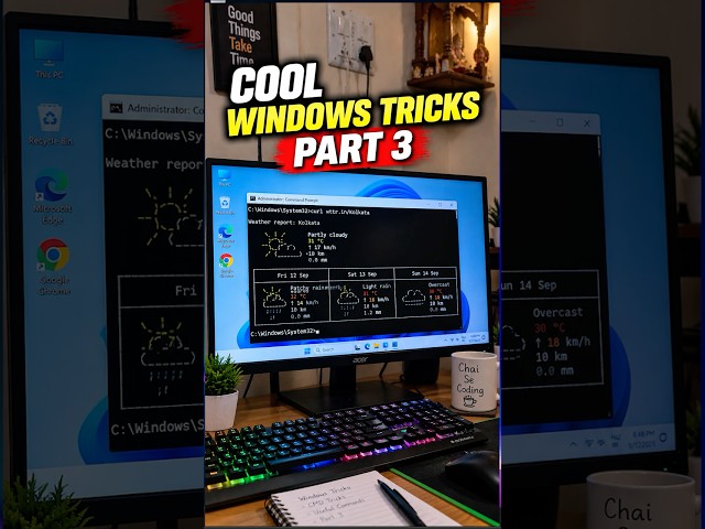 Windows 11 Secret CMD Trick Part 3 😱