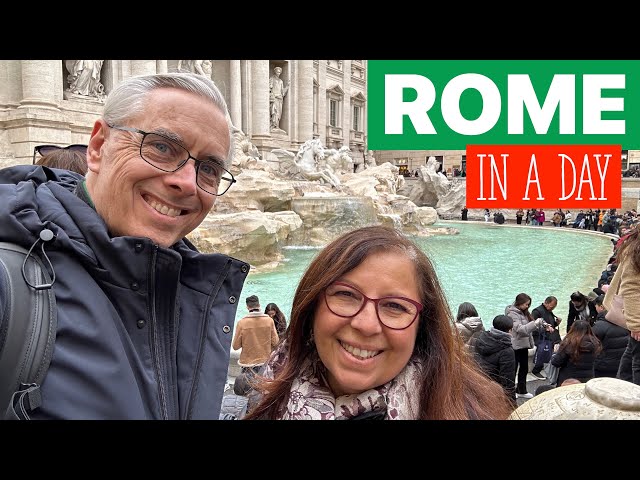 Rome - We visit the top attractions all in one day!