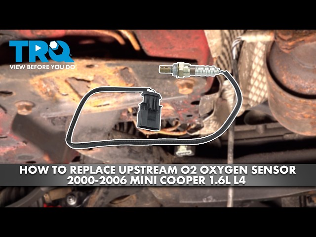 How to Replace Upstream O2 Oxygen Sensor 2000-2006 Mini Cooper 1.6L L4