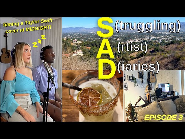 VLOG | Taylor Swift cover at MIDNIGHT, mental health, + 5 dollar movie dates! (S.A.D. episode 3)
