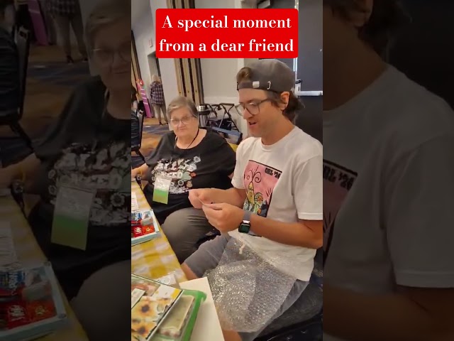 Mr. Producer gets a special gift
