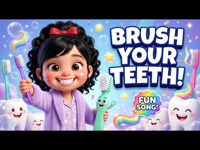 Brush Your Teeth Song for Kids 🪥 | Mina and the Great Tooth-Brushing Parade | Healthy Habits