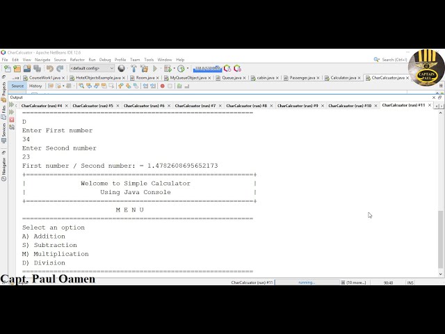 How to Create a Simple Calculator with Java Switch Statements Using Console Application