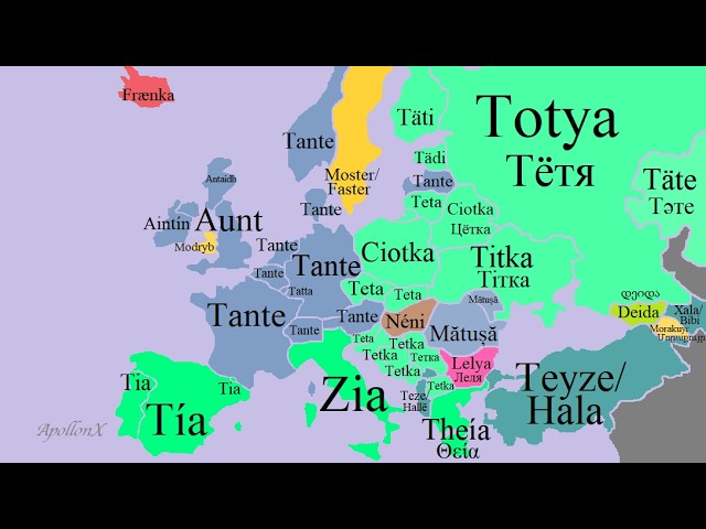 Family Members: Ep. 2 | European Languages Comparison